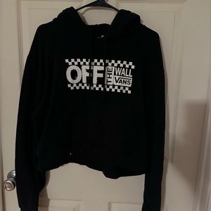 Off the wall van black hoodie